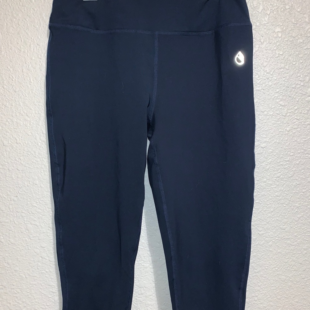 Blue Capri leggings